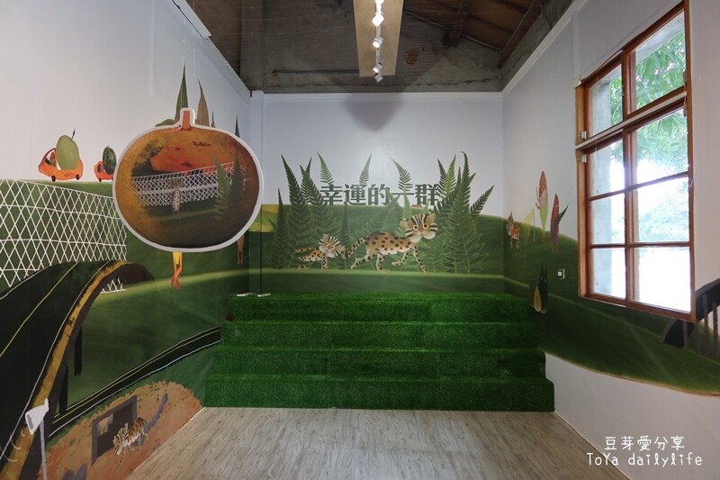 清水眷村文化園區｜周末才開放的「海灣彩繪館」也在這邊哦 🌱豆芽愛玩在台中