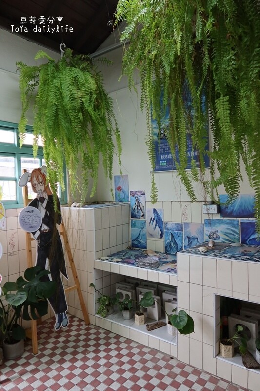 清水眷村文化園區｜周末才開放的「海灣彩繪館」也在這邊哦 🌱豆芽愛玩在台中