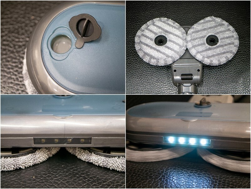 【開箱】SANSUI山水SVC-J800智能偵測濕拖無線吸塵器大全配，電動濕拖吸頭，吸塵拖地秒切換一次搞定，雙電池