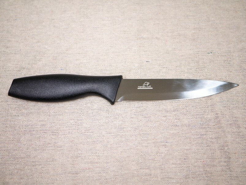 【開箱】義大利MamaCook廚神系列-黑鑽鈦晶鋼4刀5件組，一組刀具滿足日常料理所需！