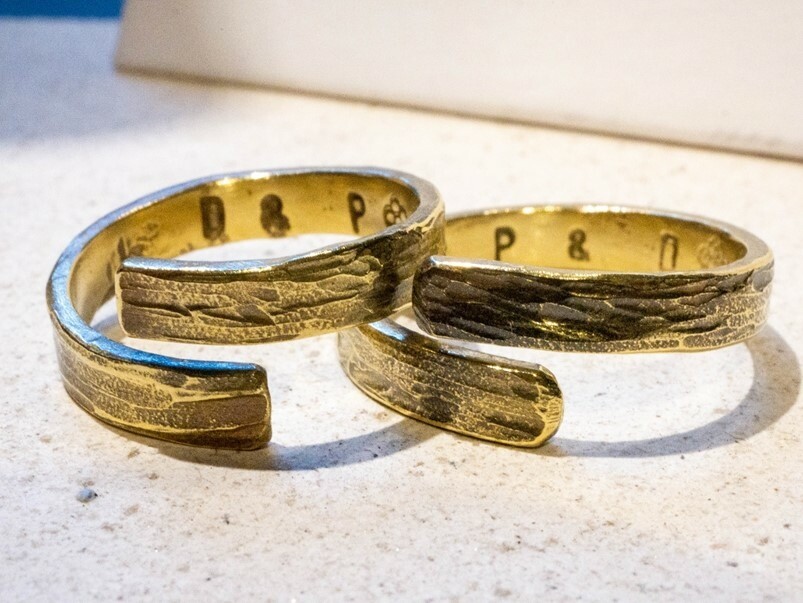 【金工】Mixgene混合基因,台北大稻程鍛敲黃銅戒指金工體驗