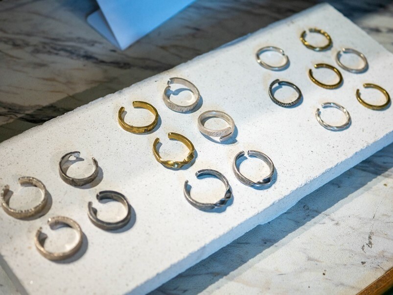 【金工】Mixgene混合基因,台北大稻程鍛敲黃銅戒指金工體驗