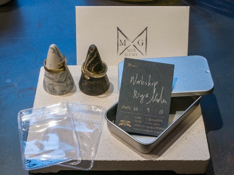 【金工】Mixgene混合基因,台北大稻程鍛敲黃銅戒指金工體驗