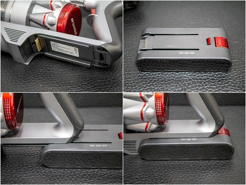 【開箱】SANSUI山水SVC-J800智能偵測濕拖無線吸塵器大全配，電動濕拖吸頭，吸塵拖地秒切換一次搞定，雙電池