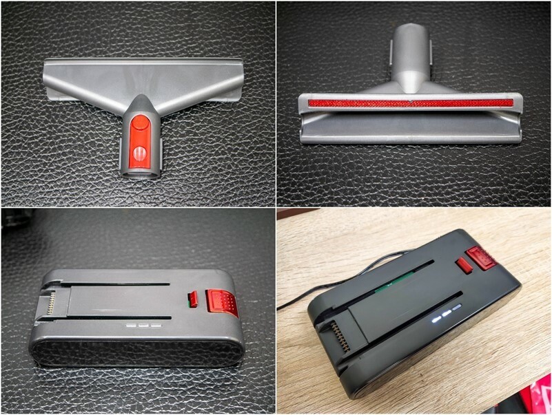 【開箱】SANSUI山水SVC-J800智能偵測濕拖無線吸塵器大全配，電動濕拖吸頭，吸塵拖地秒切換一次搞定，雙電池