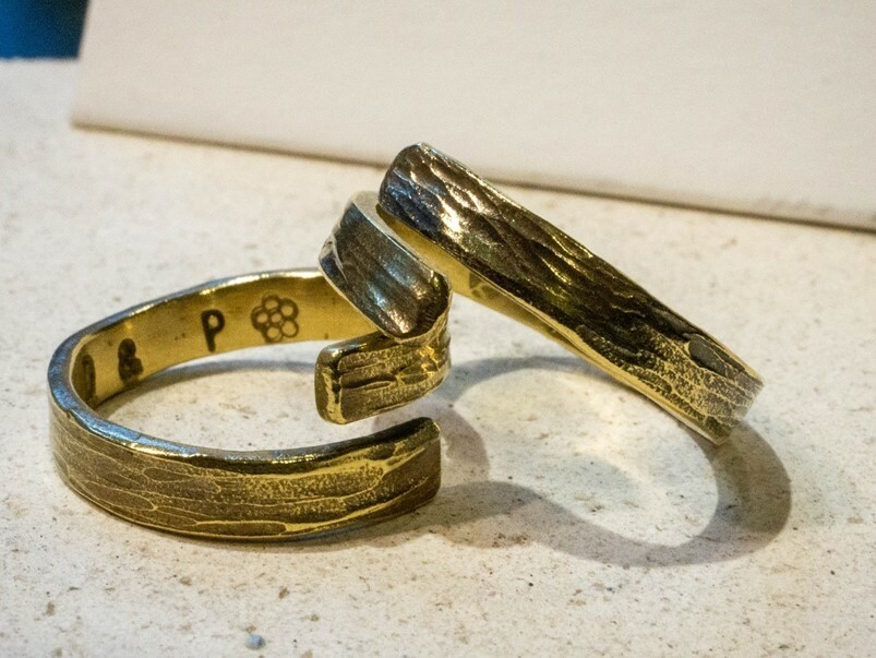 【金工】Mixgene混合基因,台北大稻程鍛敲黃銅戒指金工體驗