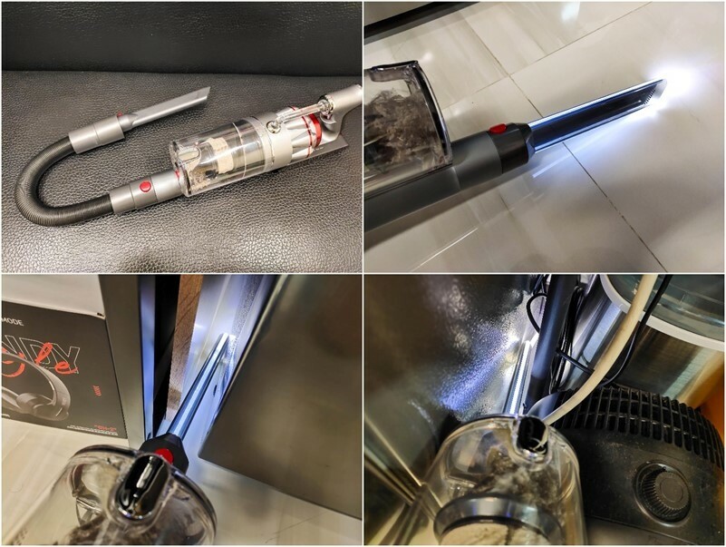 【開箱】SANSUI山水SVC-J800智能偵測濕拖無線吸塵器大全配，電動濕拖吸頭，吸塵拖地秒切換一次搞定，雙電池