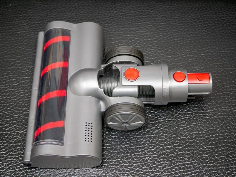 【開箱】SANSUI山水SVC-J800智能偵測濕拖無線吸塵器大全配，電動濕拖吸頭，吸塵拖地秒切換一次搞定，雙電池