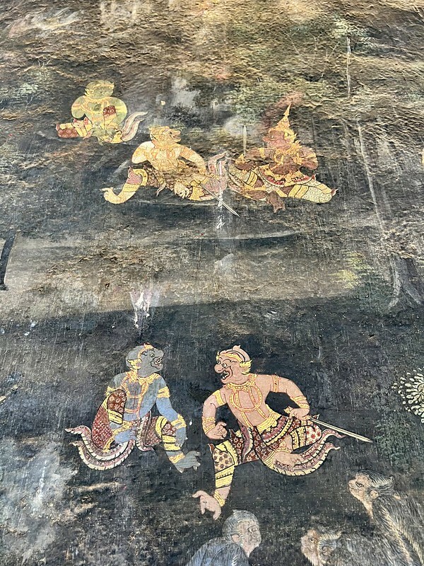 【亞洲，泰國，曼谷】初次見面，請多指教的「紅色大鞦韆」與「蘇泰寺 Wat Sutha tวัดสุทัศนเทพวราราม」。（