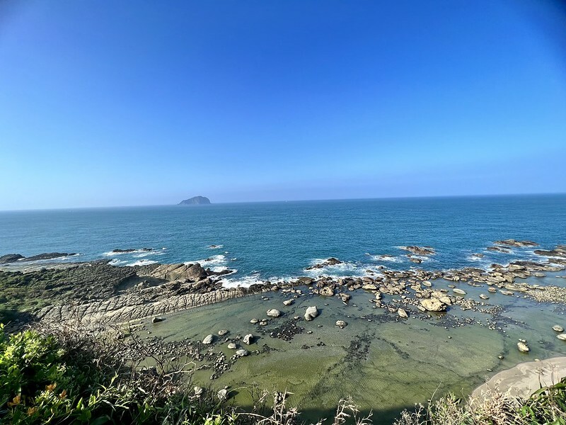 【台灣，基隆市，中正區】看海，看山都好美的忘憂谷（忘幽谷）；有種一秒鐘到日本禮文島的錯覺！！（基隆景