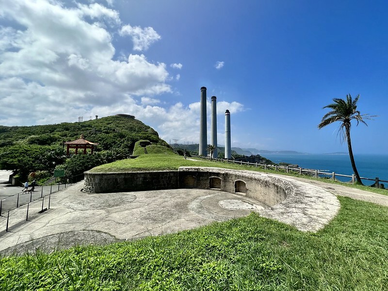 【台灣,基隆市,中山區】白米甕砲台,國家級的古蹟,海天一色的美景。(基隆旅遊/基隆景點)