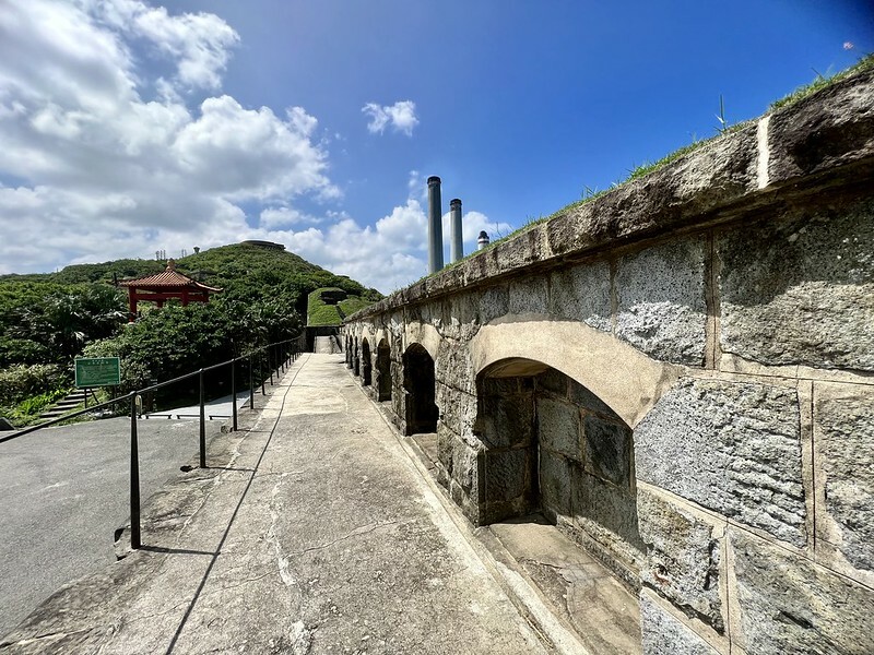 【台灣,基隆市,中山區】白米甕砲台,國家級的古蹟,海天一色的美景。(基隆旅遊/基隆景點)