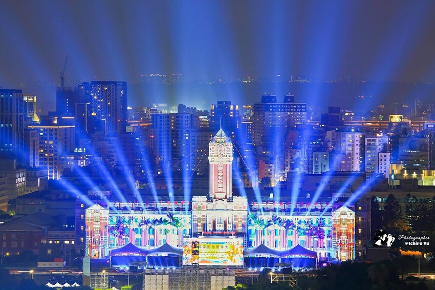 【台北活動】2022總統府國慶光雕秀。絢麗光影之美璀璨登場(展期2022/10/06~2022/10/10)│國慶日活動‧雷虎小