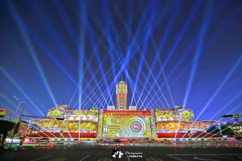 【台北活動】2022總統府國慶光雕秀。絢麗光影之美璀璨登場(展期2022/10/06~2022/10/10)│國慶日活動‧雷虎小