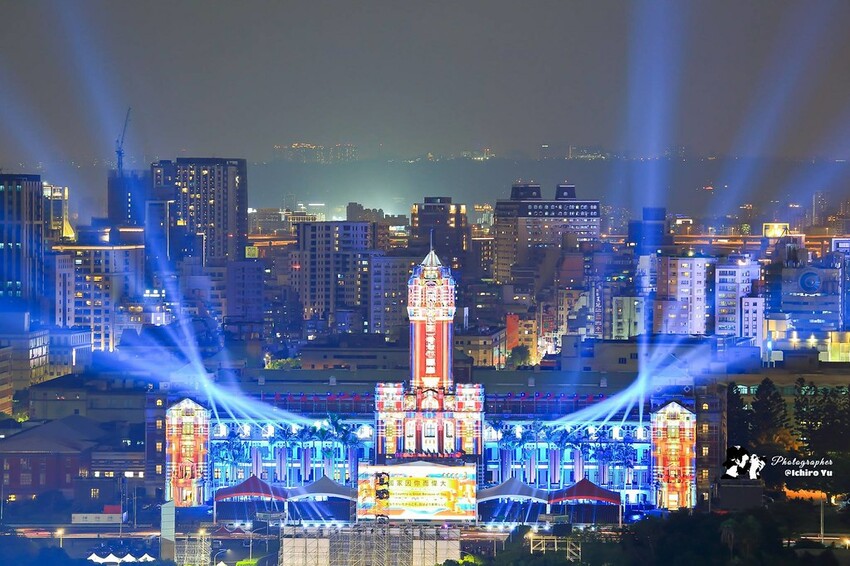 【台北活動】2022總統府國慶光雕秀。絢麗光影之美璀璨登場(展期2022/10/06~2022/10/10)│國慶日活動‧雷虎小
