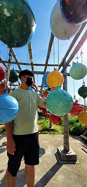 南寮古厝浮球秘境║IG網美爆紅澎湖必拍景點，探訪在地咕咾石牆老宅風情！！