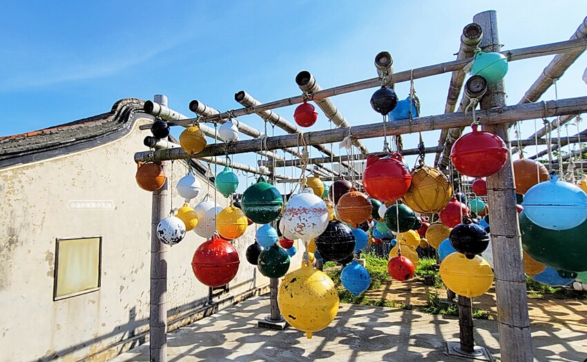 南寮古厝浮球秘境║IG網美爆紅澎湖必拍景點，探訪在地咕咾石牆老宅風情！！