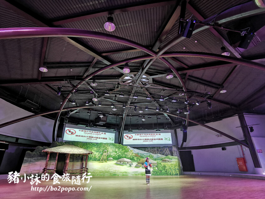 嘉義。番路》逐鹿文創園區+觸口遊客中心。梅花鹿餵食。鄒族歌舞表演