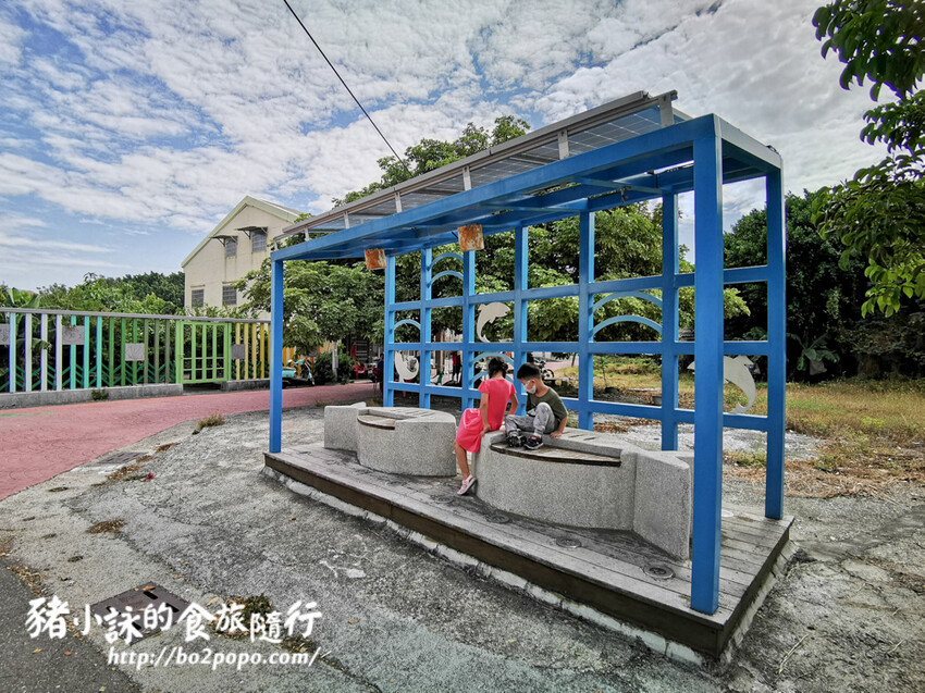 嘉義。布袋》好美里3D海洋世界戶外美術館+好美船屋