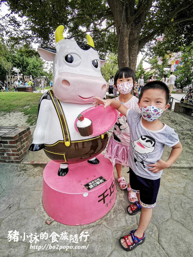 雲林。崙背》千巧谷牛樂園牧場。可愛擔當又免門票的親子農場