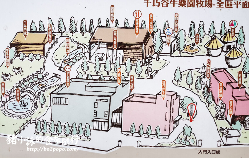 雲林。崙背》千巧谷牛樂園牧場。可愛擔當又免門票的親子農場