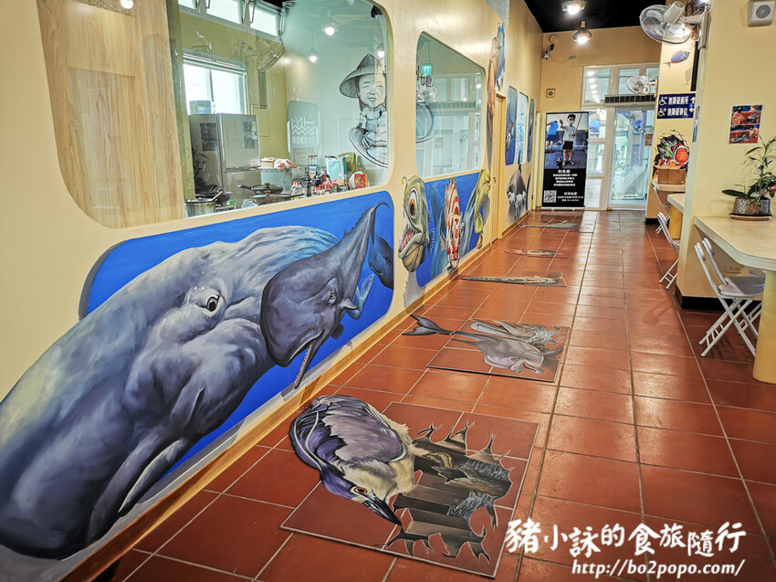 嘉義。布袋》好美里3D海洋世界戶外美術館+好美船屋