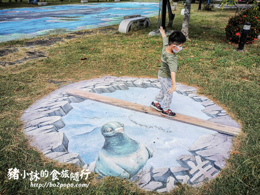 嘉義。布袋》好美里3D海洋世界戶外美術館+好美船屋