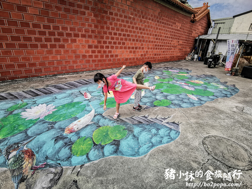 嘉義。布袋》好美里3D海洋世界戶外美術館+好美船屋