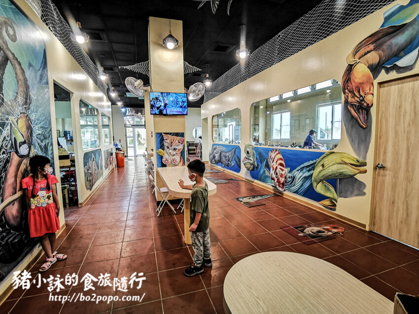 嘉義。布袋》好美里3D海洋世界戶外美術館+好美船屋