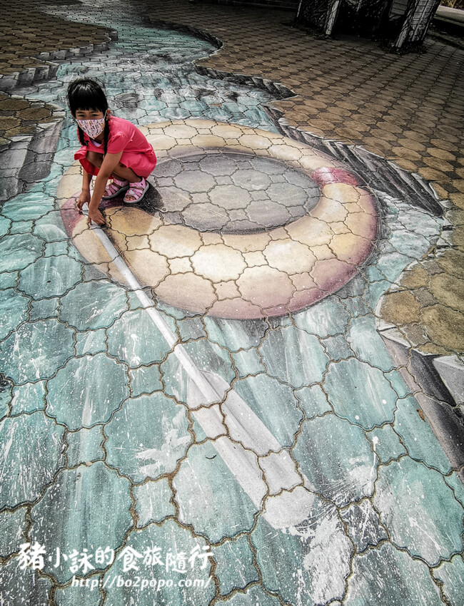 嘉義。布袋》好美里3D海洋世界戶外美術館+好美船屋