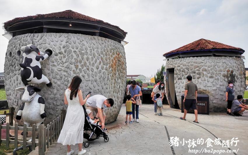 雲林。崙背》千巧谷牛樂園牧場。可愛擔當又免門票的親子農場