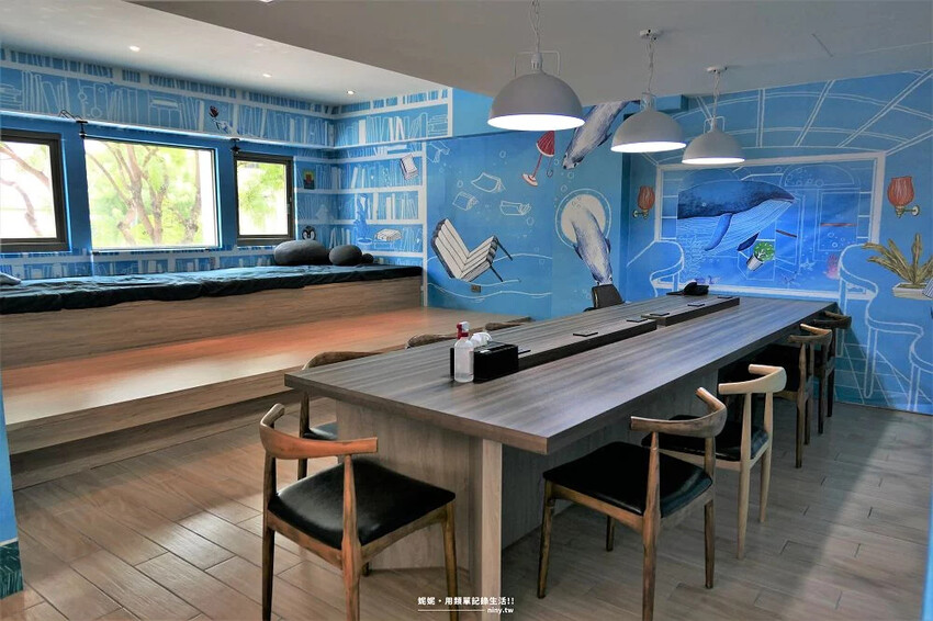 住宿。高雄★秝芯旅店駁二館 外觀到房間內部都有可愛的插畫