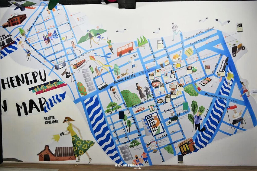 住宿。高雄★秝芯旅店駁二館 外觀到房間內部都有可愛的插畫