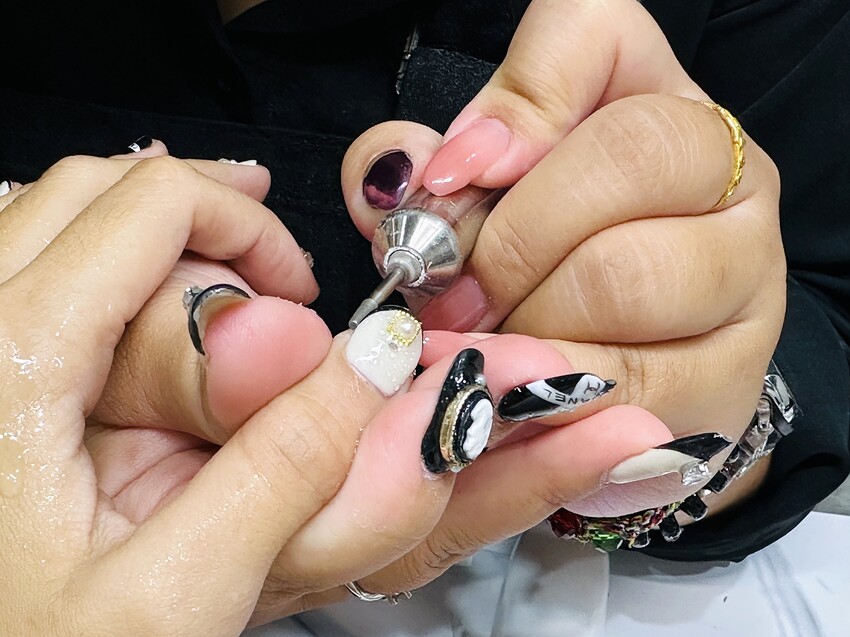 【Wor美甲美學 三重店】三重美甲推薦！氣質法式指甲彩繪ｘ手部基礎保養，凝膠美甲設計款！