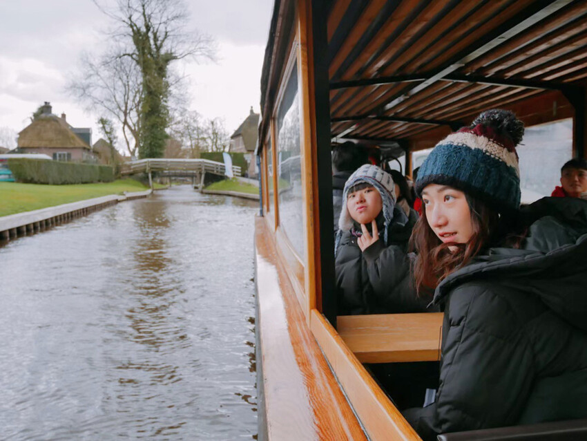 荷蘭威尼斯:羊角村Giethoorn浪漫遊運河、晚餐吃Smit Giethoorn