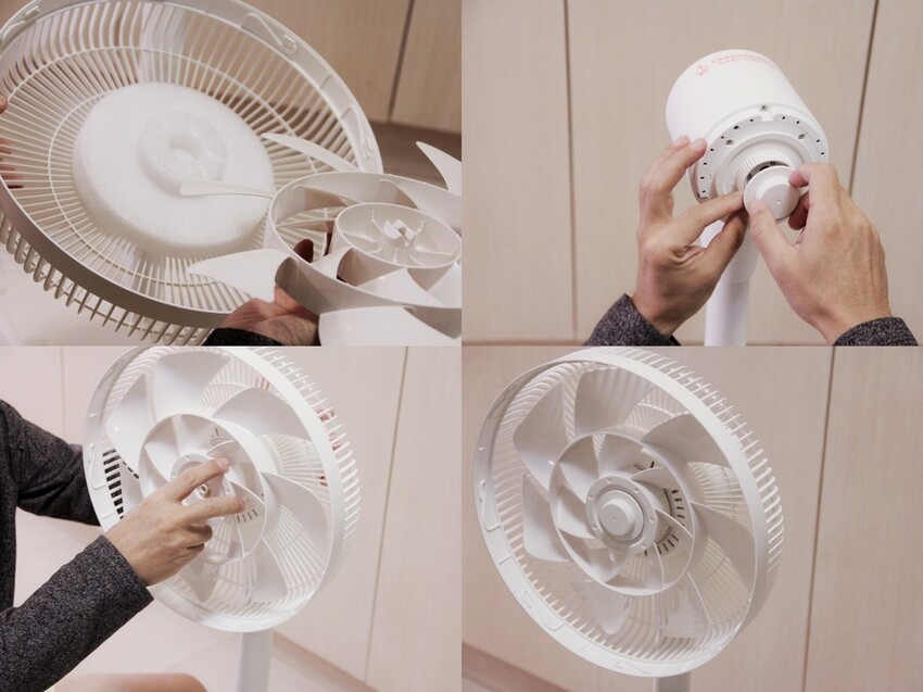 MIZAI鋅瀞扇:無線風扇、充電式循環扇，ECO智能感溫感受自然風