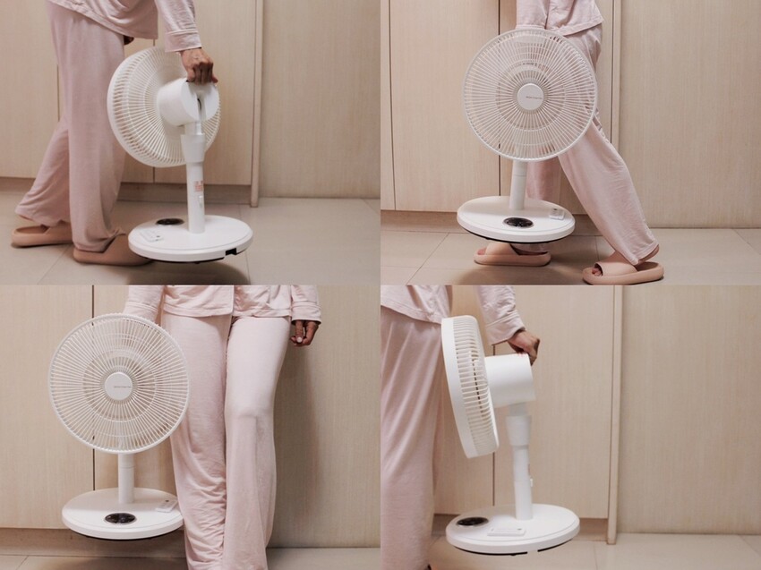 MIZAI鋅瀞扇:無線風扇、充電式循環扇，ECO智能感溫感受自然風