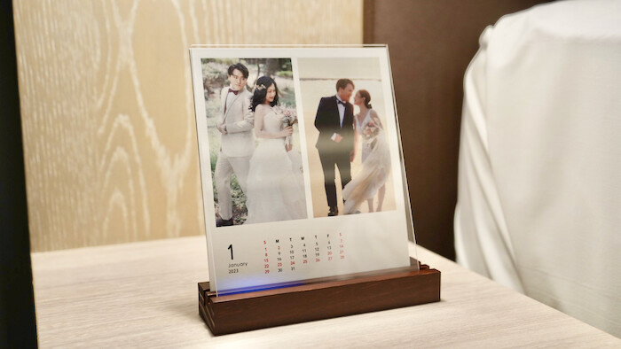 [送禮推薦] 點點印木座桌曆｜結婚禮物首選推薦！DIY客製化月曆全記錄