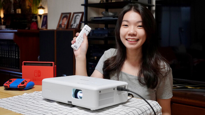 [3C] Epson CO-W01投影機開箱｜最新上市！超輕便商用／家用投影機推薦！