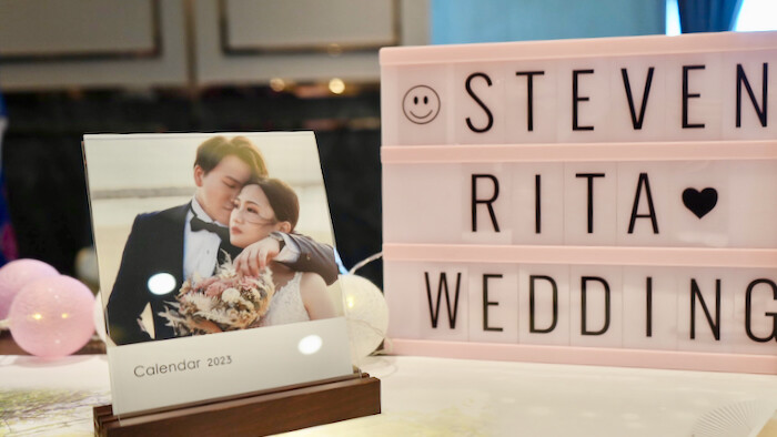 [送禮推薦] 點點印木座桌曆｜結婚禮物首選推薦！DIY客製化月曆全記錄