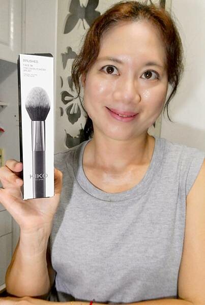 義大利彩妝品牌推薦/Kiko/平價好用、質感、高cp值刷具-腮紅刷/跟著momo歐美日買買買/連線代購彩妝好物分享