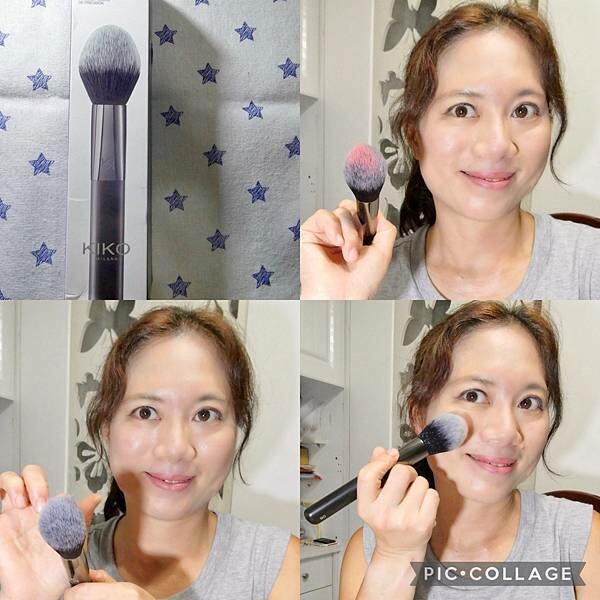 義大利彩妝品牌推薦/Kiko/平價好用、質感、高cp值刷具-腮紅刷/跟著momo歐美日買買買/連線代購彩妝好物分享