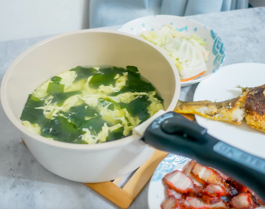 【美國GK‧STEEL】可拆把手疊疊鍋｜ESG環境友善｜星鑽陶瓷不沾貼面，超輕量化設計，可疊放收納省空間，可進