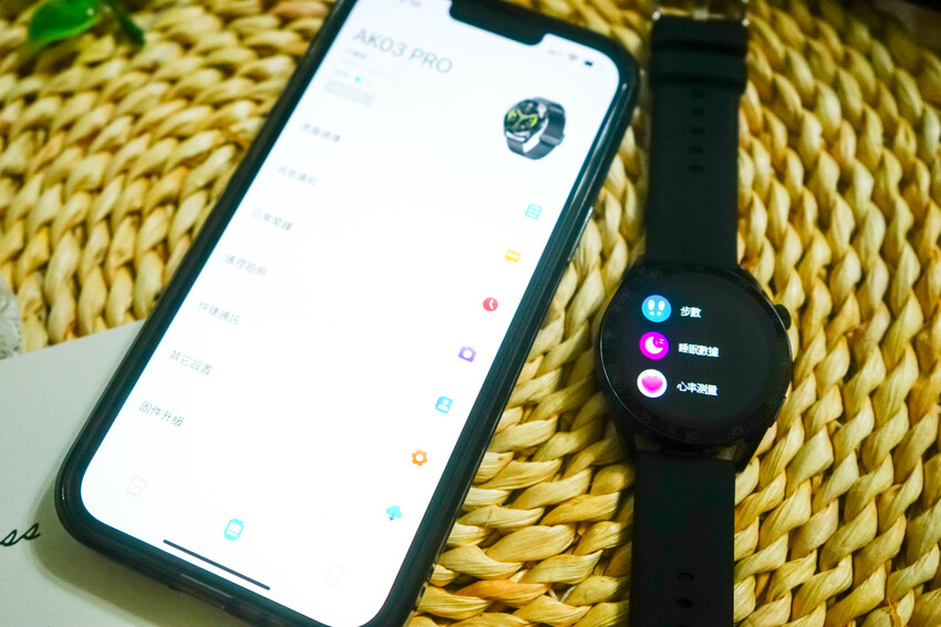 Fateir 菲堤兒【AK智慧手錶】高清觸控螢幕運動手錶，多款錶面可更換，多種運動模式、血氧心跳監測，持久續