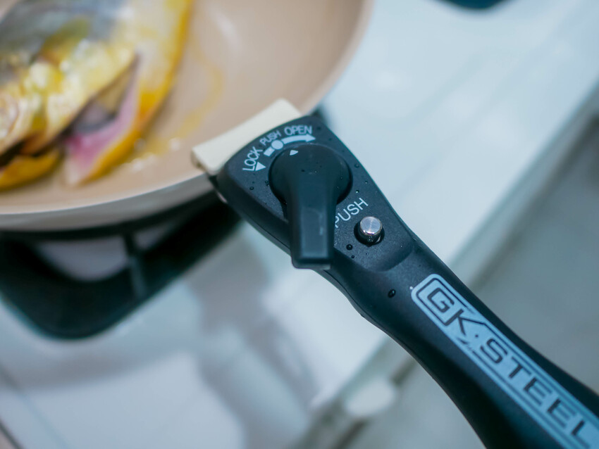 【美國GK‧STEEL】可拆把手疊疊鍋｜ESG環境友善｜星鑽陶瓷不沾貼面，超輕量化設計，可疊放收納省空間，可進