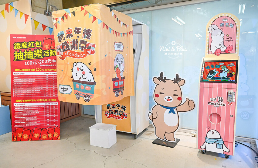 臺中驛冬日嘉年華 | 超萌角色搭乘旋轉木馬、摩天輪來到臺中驛鐵道文化園區,2022台中耶誕景點推薦 @Nini and Blue 玩樂食記