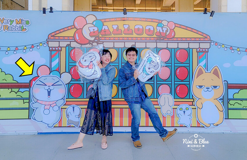 臺中驛冬日嘉年華 | 超萌角色搭乘旋轉木馬、摩天輪來到臺中驛鐵道文化園區,2022台中耶誕景點推薦 @Nini and Blue 玩樂食記