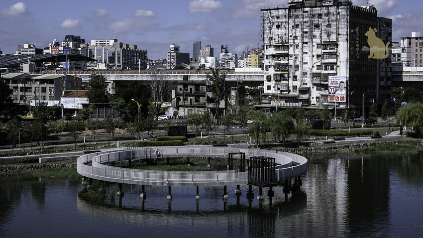 台中景點　湧泉公園 －台糖湖濱生態園區 帝國製糖廠 萬坪大公園裡的日本歷史建築