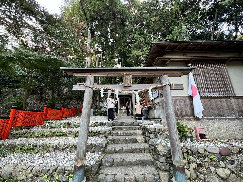 【亞洲，日本，京都】御髮神社，全日本唯一的頭髮神社。（2022日本旅遊/疫情後的旅行/嵐山旅遊）