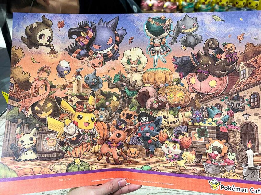 東京美食推薦「寶可夢咖啡廳Pokemon Cafe」文中含寶可夢咖啡廳預約方式